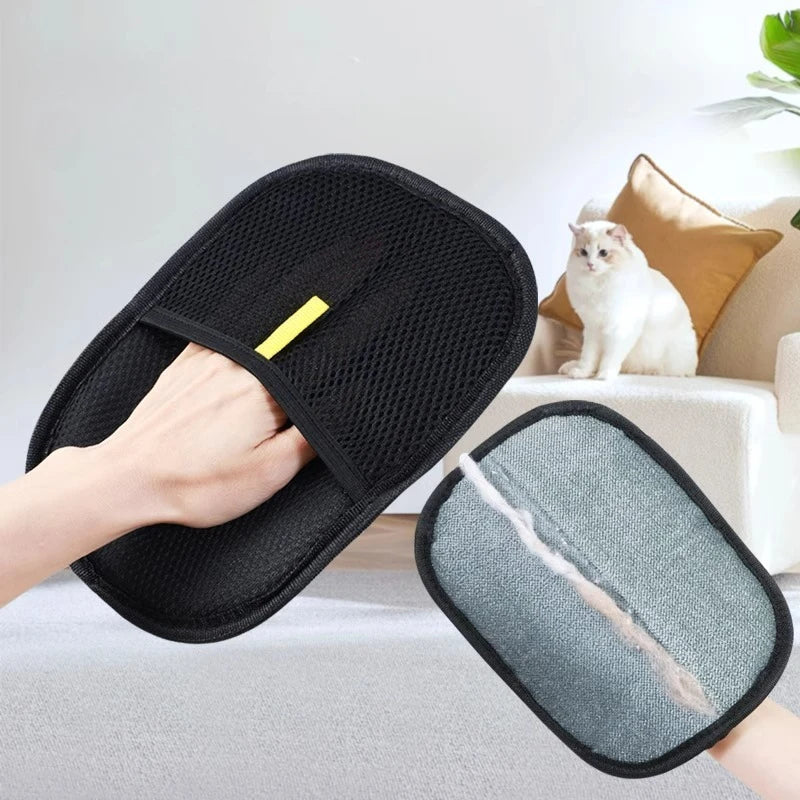 Portable Pet Hair Remover Brush for Clothes Furniture Car