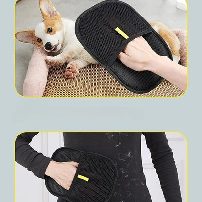 Portable Pet Hair Remover Brush for Clothes Furniture Car