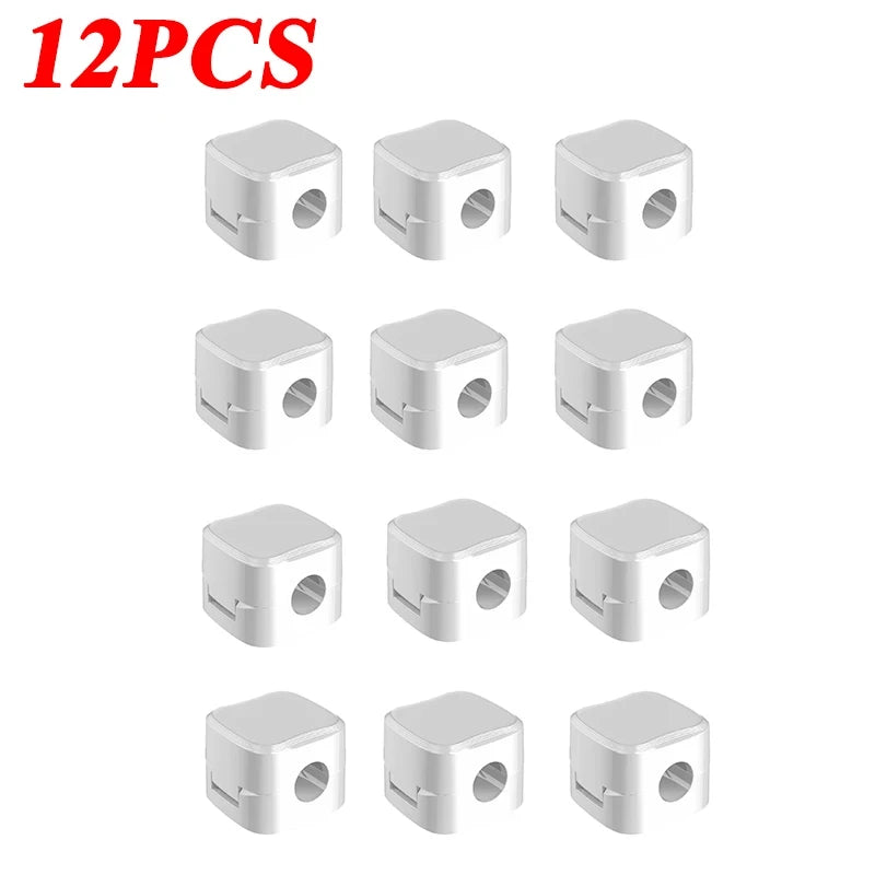 6-Pcs Cable Protector Set – Anti-Break Silicone Charger Cord Saver for iPhone & Android
