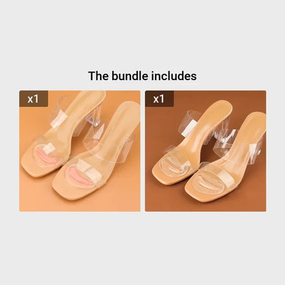 Silicone Gel Forefoot Pads for High Heels & Sandals