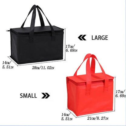 Insulated Food & Drink Cooler Bag - Reusable Thermal Storage for Outdoors & Travel