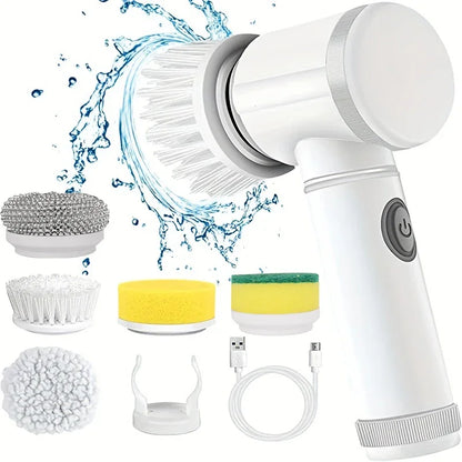 ⁠Electric Spin Scrubber - Cordless Power Bathroom & Kitchen Cleaning Brush⁠