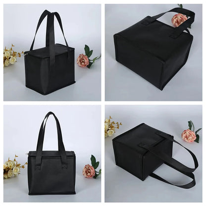 Insulated Food & Drink Cooler Bag - Reusable Thermal Storage for Outdoors & Travel