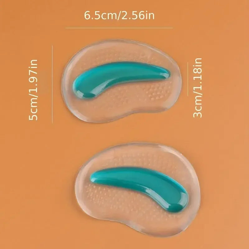 Silicone Gel Forefoot Pads for High Heels & Sandals