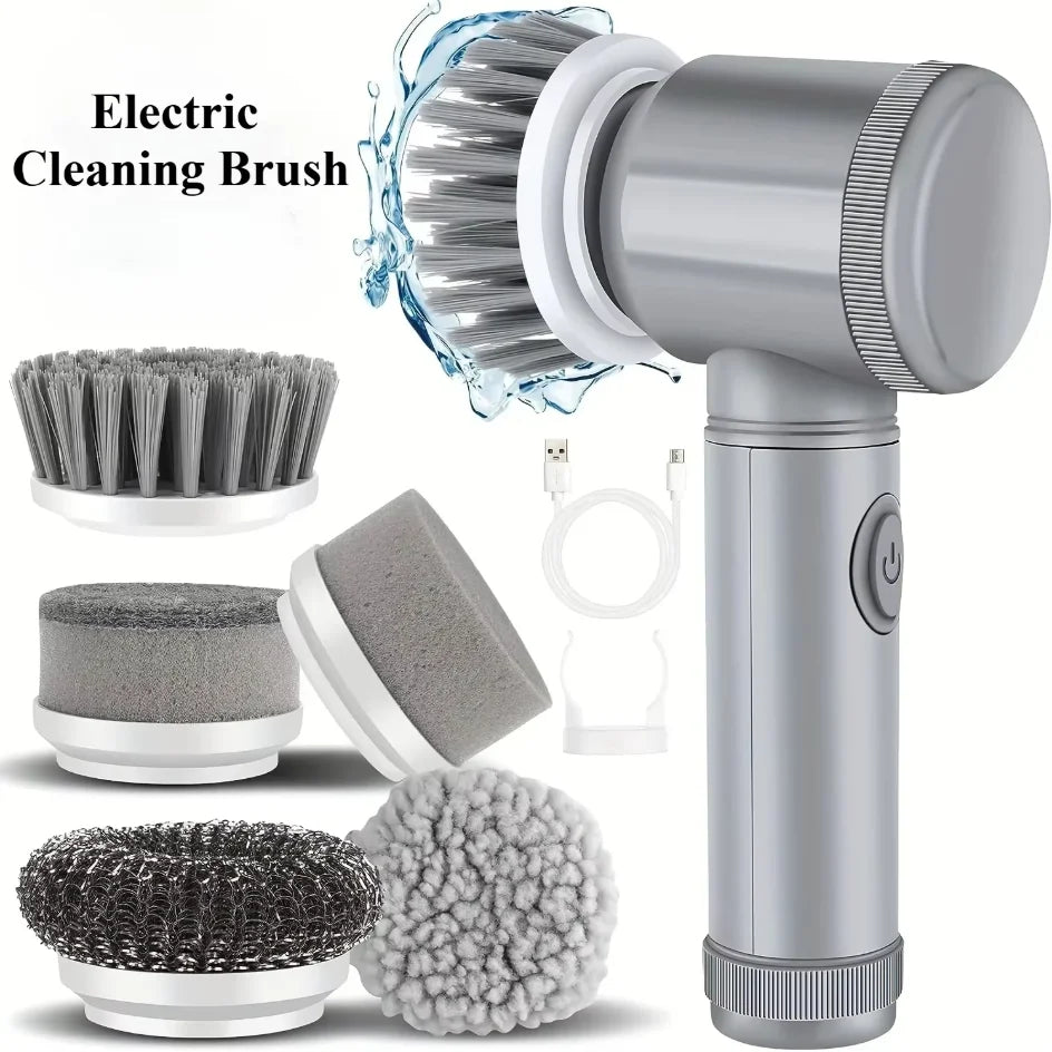 ⁠Electric Spin Scrubber - Cordless Power Bathroom & Kitchen Cleaning Brush⁠