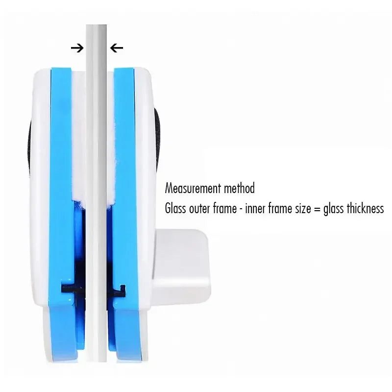 Magnetic Double-Sided Window Cleaner