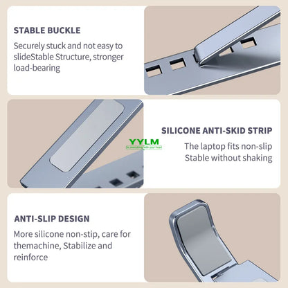 ⁠ErgoPro™ Adjustable Aluminum Laptop Stand⁠
