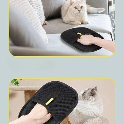 Portable Pet Hair Remover Brush for Clothes Furniture Car