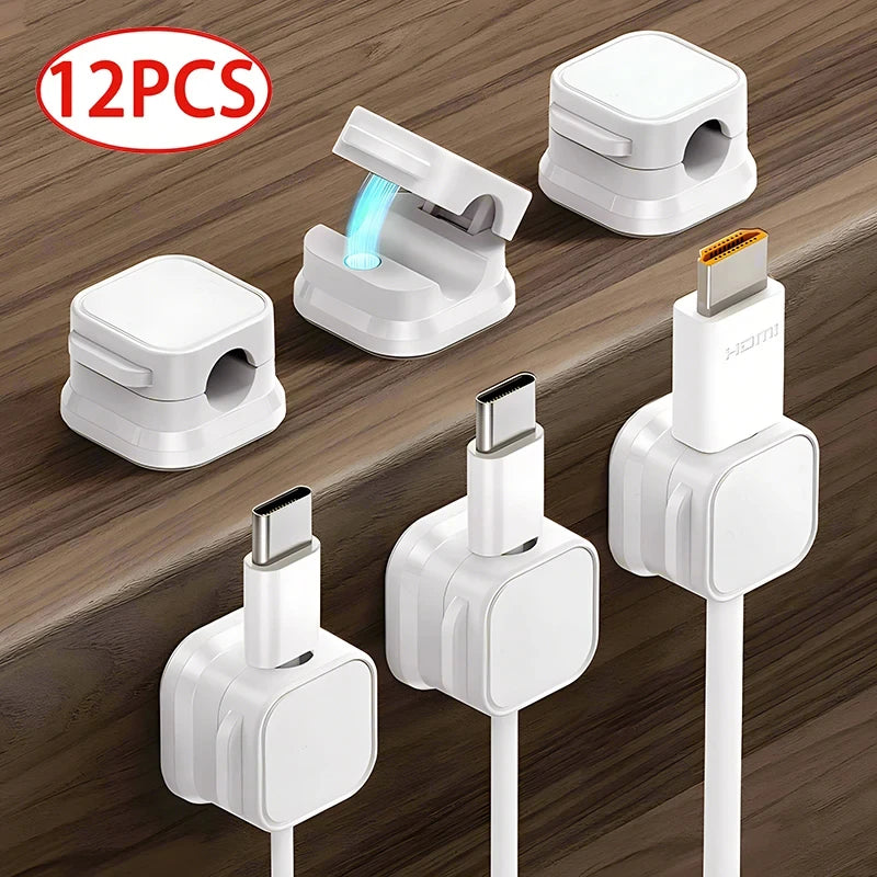 6-Pcs Cable Protector Set – Anti-Break Silicone Charger Cord Saver for iPhone & Android